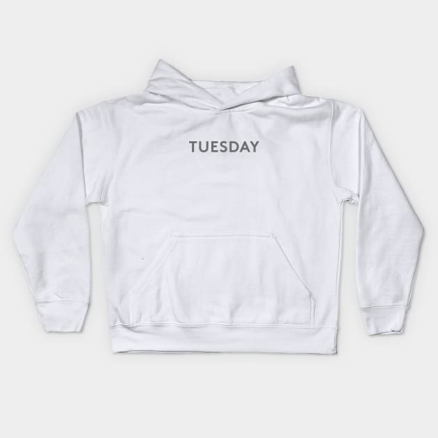 Tuesday Kids Hoodie by calebfaires